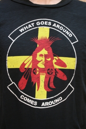What Comes Around Goes Around　　S/SプリントTシャツ
