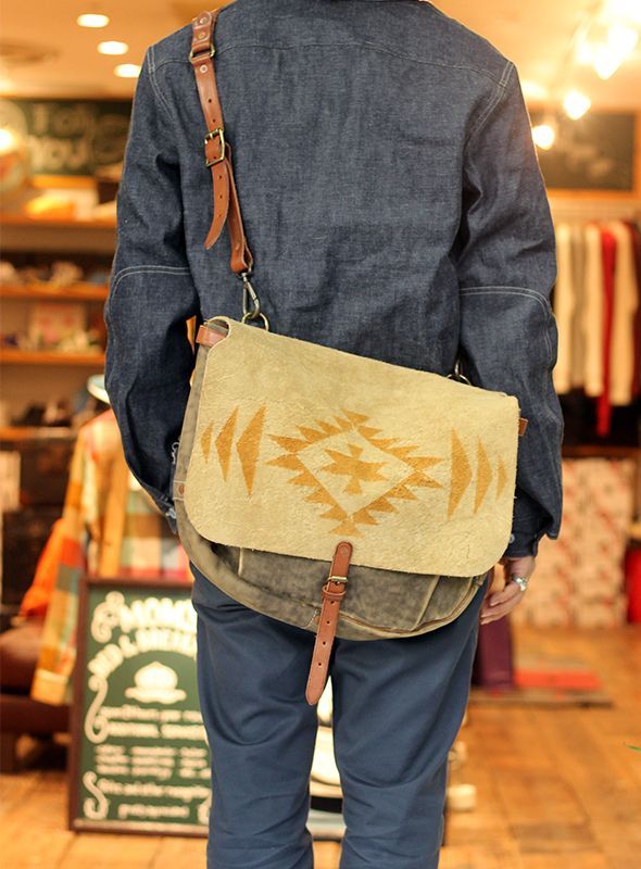 RRL ダブルアールエル NATIVE SHOULDER BAG