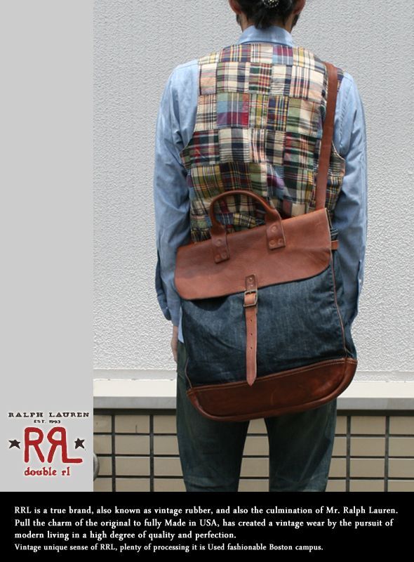 RRL  ダブルアールエル　ショルダーバッグ18500円OKです