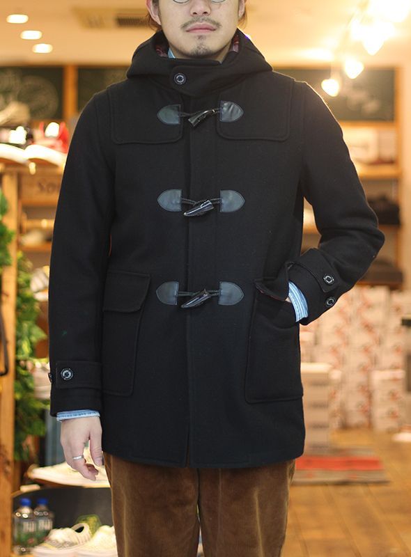 フレッドペリーダッフルコート FRED PERRY DARK NAVY winstudio.com.sg