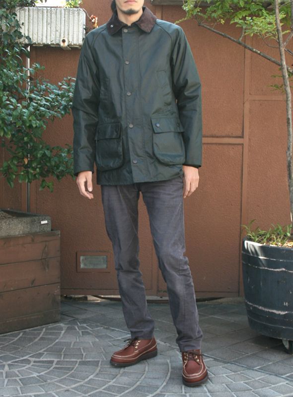 barbour BEDEIR 36 ウール ネイビー バブアー ビデイル