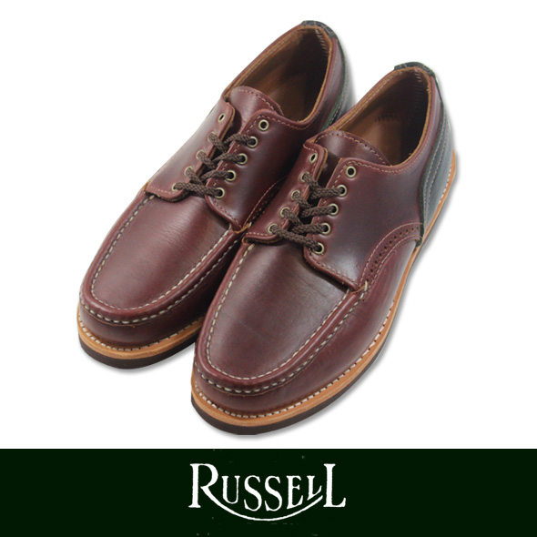 RUSSELL MOCCASIN ラッセルモカシン COUNTRY OXFORD BUG/D.GRN(paper