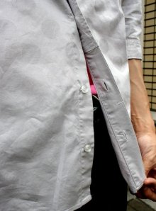 他の写真3: 【narifuri】 ドットジャガード7分袖シャツ （NF529）