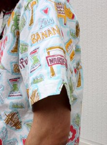 他の写真2: 【narifuri】　Tropical print shirt　南国アロハシャツ (NF669)