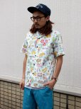 画像3: 【narifuri】　Tropical print shirt　南国アロハシャツ (NF669) (3)