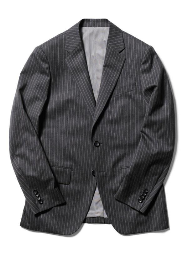 画像2: 【narifuri】Chalk stripe tailored jacket（NF861）
