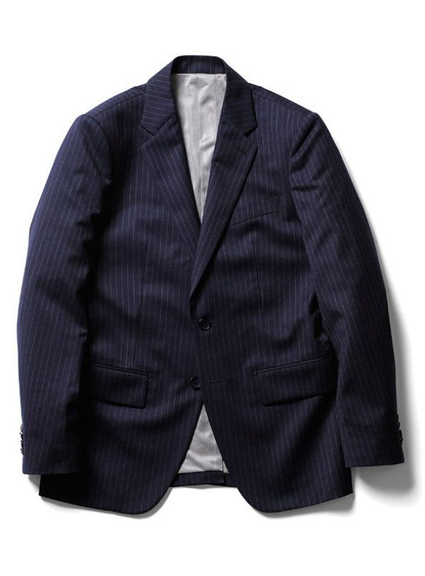 画像3: 【narifuri】Chalk stripe tailored jacket（NF861）