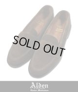 【Alden】#6245F UNLINED PENNY LOAFER SUEDE D.BRW