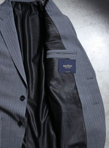 他の写真1: 【narifuri】 ナリフリ Shadow stripe tailored jacket(NF906)
