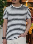 画像2: 【J.CREW】ジェイクルーBORDER T-SHIRT  (Navy/White) (2)