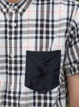 画像9: 【narifuri】 ナリフリ Bias check short sleeve shirt （NF925）