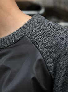 他の写真2: 【narifuri】ナリフリ Mini-rip garter knit (NF989)