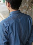 画像6: 【narifuri】 ナリフリ Dry denim shirts (NF978)