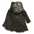 画像2: 【BLACK SHEEP】 フィンガーレスニットグローブ#4　手袋  6カラー (2)