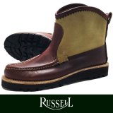 RUSSELL MOCCASIN ラッセルモカシン KNOCK A BOUT BROWN/CAMEL (paper別注)