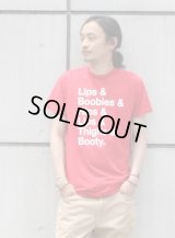 【BLOOD IS THE NEW BLACK】 　S/SプリントTシャツ　LIPS