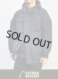 【SIERRA DESIGNS】 シェラデザイン 60/40 MOUNTAIN PARKA BLACK/BLACK