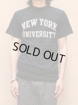【NEWYORK UNIVERSITY】S/SカレッジプリントTシャツ#2