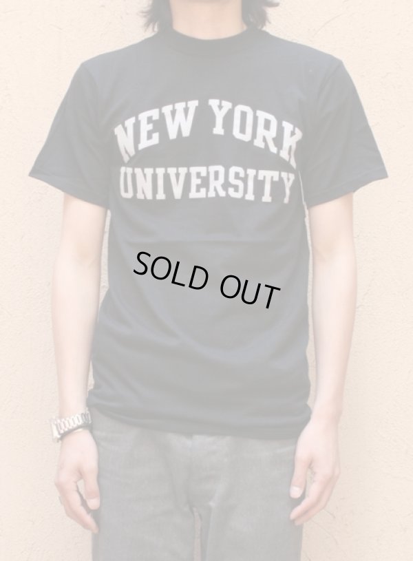 画像1: 【NEWYORK UNIVERSITY】S/SカレッジプリントTシャツ#2