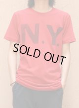 【CXXVI】　S/SプリントTシャツ（N.Y）