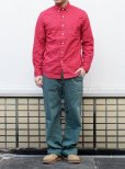 画像2: 【J.CREW】B.Dペイズリーシャツ　RED/WHT (2)