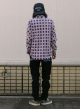 画像3: 【narifuri】 Bias dot check shirt バイヤスドットチェックシャツ (NF721) (3)