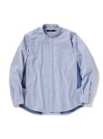画像2: 【narifuri】 ナリフリ Stand collar ventilation shirt　スタンドカラーベンチレーションシャツ(NF4033) (2)