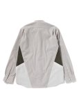 画像4: 【narifuri】 ナリフリ Stand collar ventilation shirt　スタンドカラーベンチレーションシャツ(NF4033)