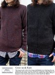 画像1: 【Oldderby Knitwear】CREW NECK KNIT  (1)