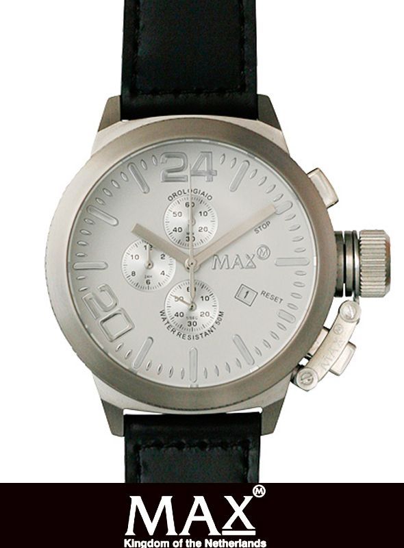 MAX XL WATCHES レザーベルト メンズ ブランド腕時計