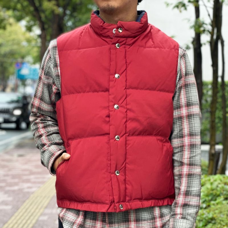 CRESCENT DOWN WORKS クレセントダウンワークス DOWN VEST