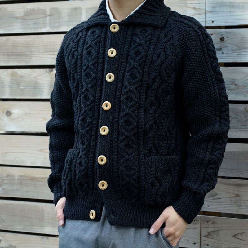 STRATHTAY by INVERALLAN ストラステイ バイ インバーアラン 3A Lumber Cardigan