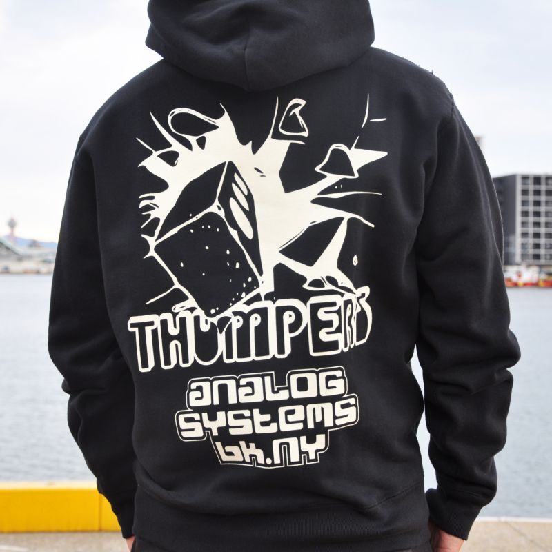 THUMPERS NYC サンパース ANALOG SYSTEMS HOODIE