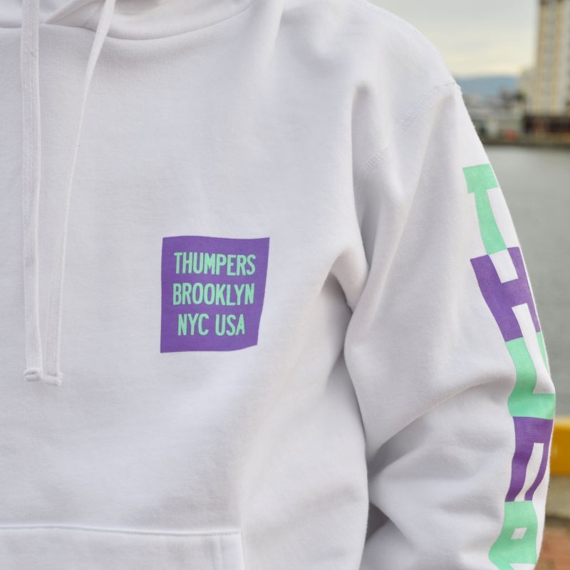 THUMPERS NYC サンパース BLOCK HOODIE