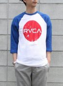 画像: 【RVCA/ルカ】Dotty 3/4 Sleeve プリントベースボールTシャツ 新入荷アップしました。