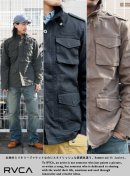 画像: 【RVCA】シックな雰囲気で決めるミリタリージャケット Hammersmith ミリタリージャケット新入荷アップしました。