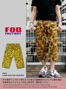 画像: 【FOB FACTORY】ワークディテールはそのままにパターンを一新 カモペインタークロップドパンツ新入荷アップしました。