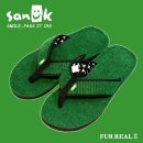 画像: 【sanuk】人工芝の様なユニークデザイン FUR REAL II　サンダル新入荷アップしました。