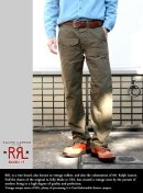 画像: 【RRL】すっきりとしたシルエットにアシンメトリーポケットの変わり種パンツ ブッシュパンツ新入荷アップしました。