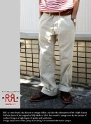 画像: 【RRL】オールド感漂うクラシックディテール アメリカンチノ新入荷アップしました。