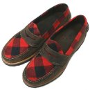 画像: 【G.H.BASS】 WEEJUNS P BUFFALO LUG RED/PLAID入荷アップしました。