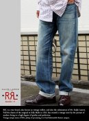 画像: 【RRL】 LOW STRAIGHT LEG デニムパンツ新入荷アップしました。