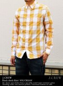 画像: 【J.CREW】Block check Shirt ブロックチェックシャツ WH/CREAW新入荷アップしました。