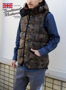 画像: 【Traditional Weather Wear】キルトフードベスト新入荷アップしました。