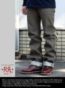 画像: 【RRL】バックルバックリジッドデニム新入荷アップしました。