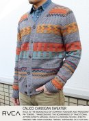 画像: 【RVCA】CALICO CARDIGAN SWEATER 新入荷アップしました。