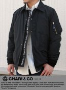 画像: 【CHARI&CO】LIGHT FIELD BOMBER COACH JACKET 入荷アップしました。