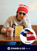 画像: 【CHARI&CO】WATCH CAP OVERLAP LOGO入荷アップしました。