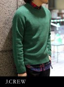 画像: 【J.CREW】ジェイクルー クルーネックニット GREEN 入荷アップしました。