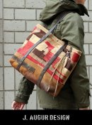 画像: 【J.AUGUR DESIGN】Navajo tote chaps leather 入荷アップしました。